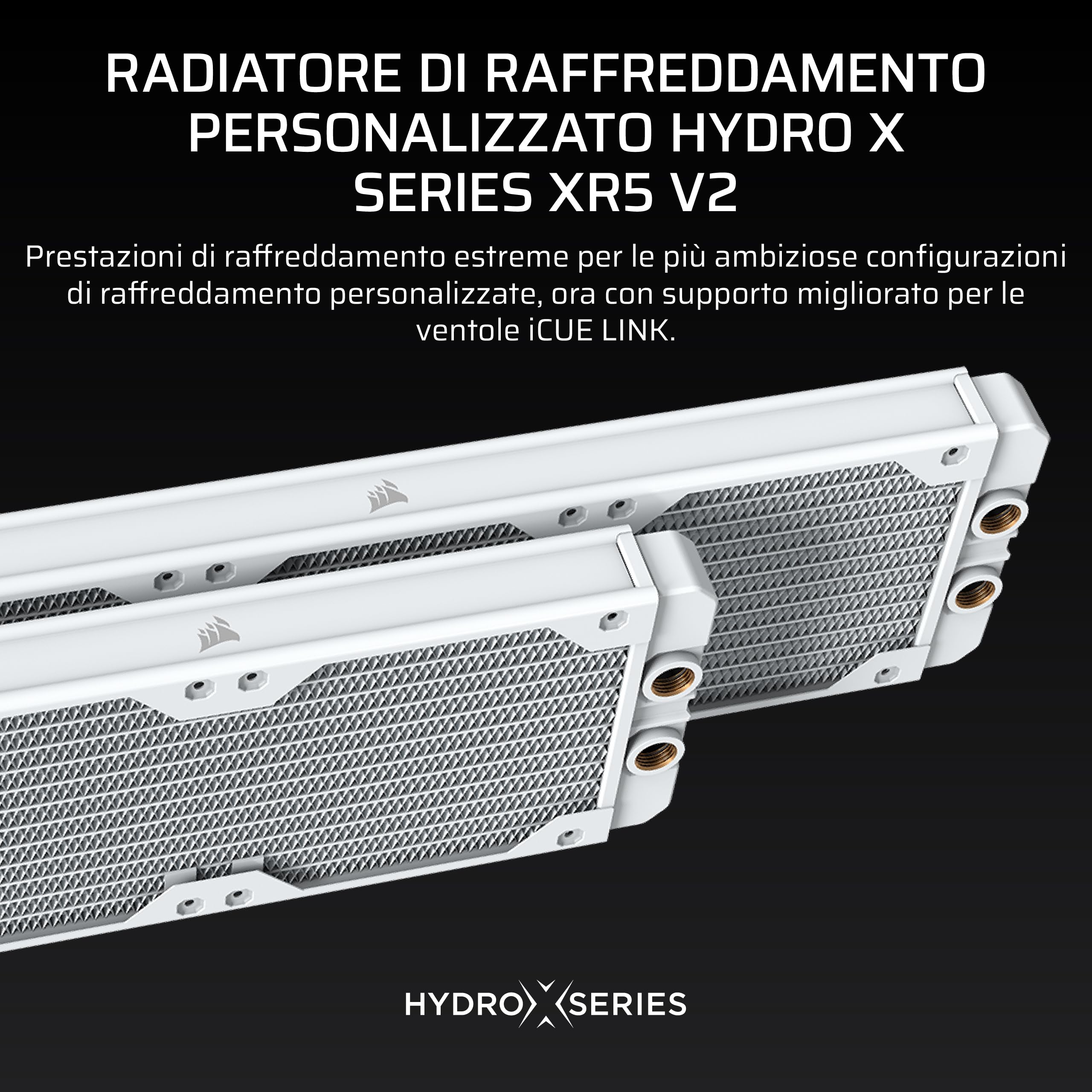 corsair-hydro-x-series-xr5-240mm-v2-radiatore-bianco image 2