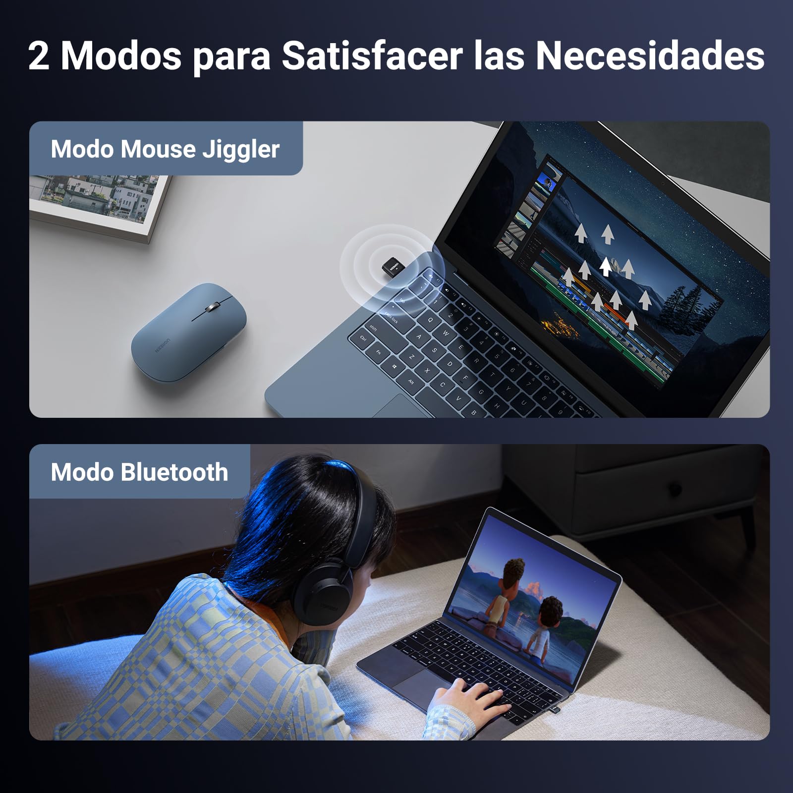 ugreen-adattatore-usb-bluetooth-5-3-dongle-con-mouse-jiggler-plug-play image 8