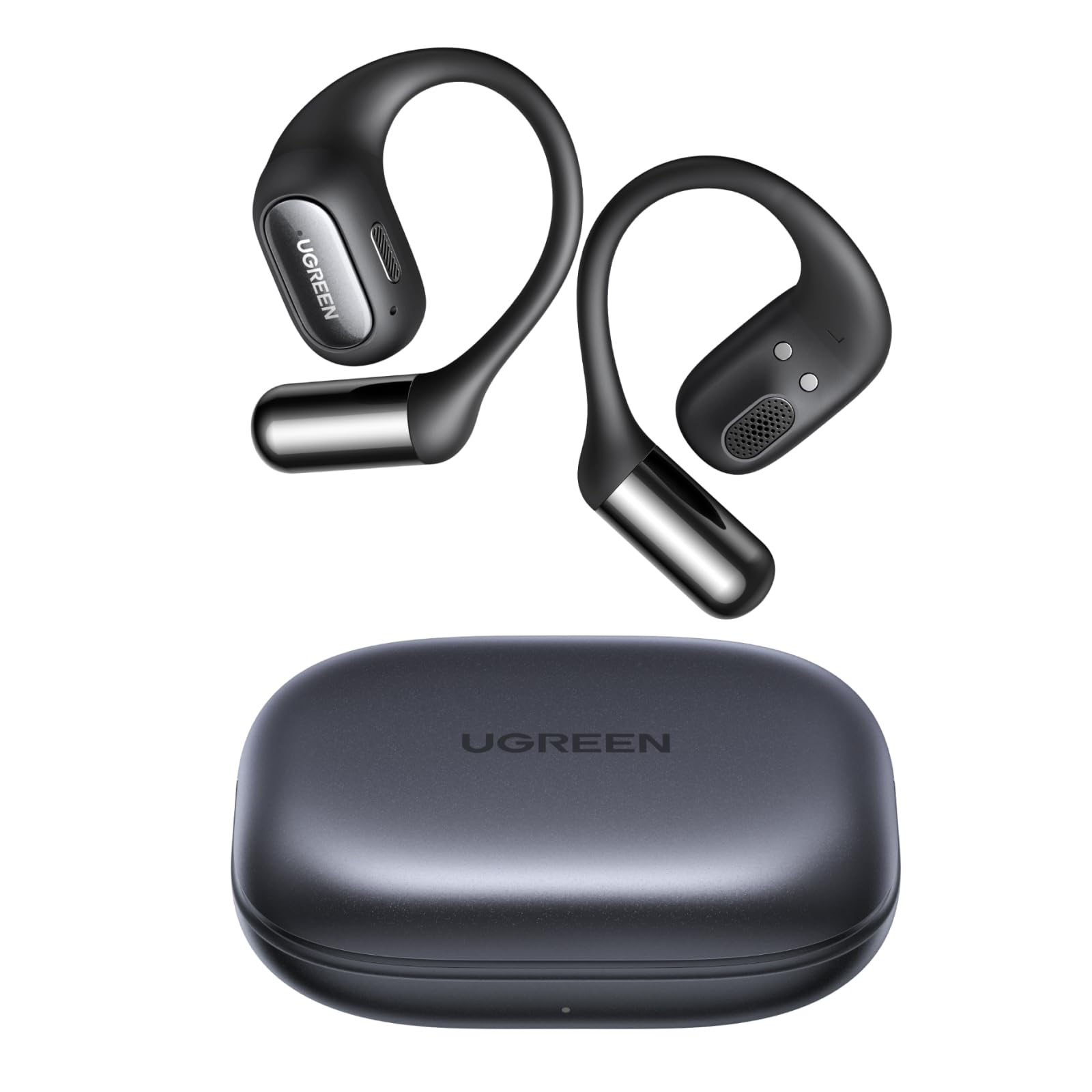 ugreen-fitbuds-cuffie-open-ear-bluetooth-6-0-enc-28-ore-nero image 1