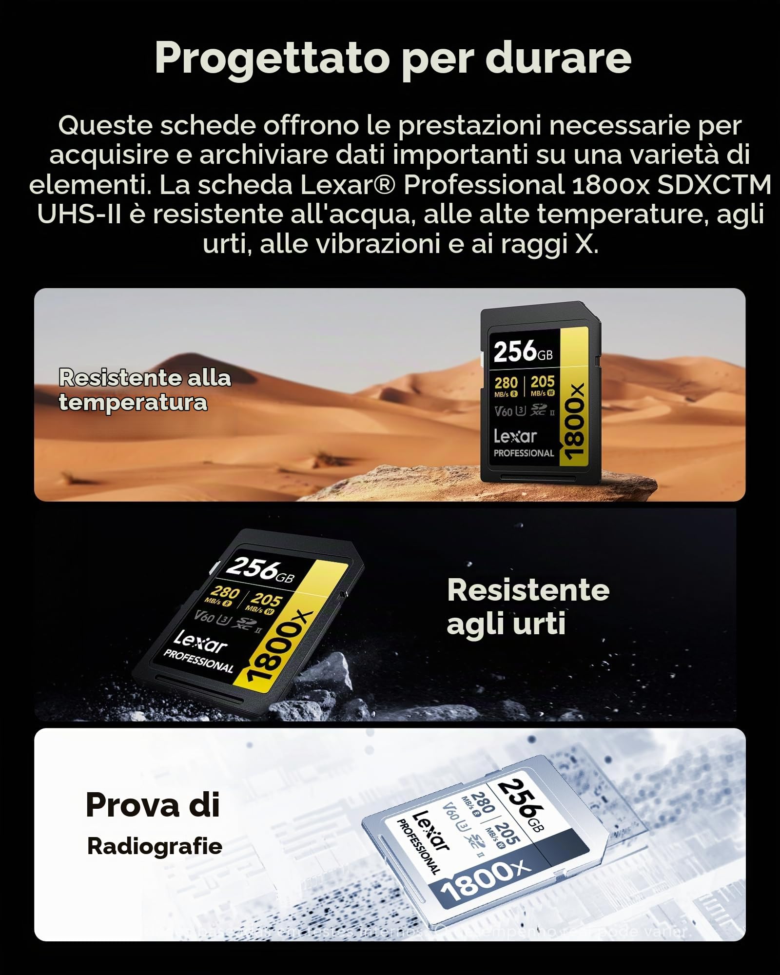 lexar-professional-gold-sdxc-256gb-1800x-uhs-ii-v60-nero image 4