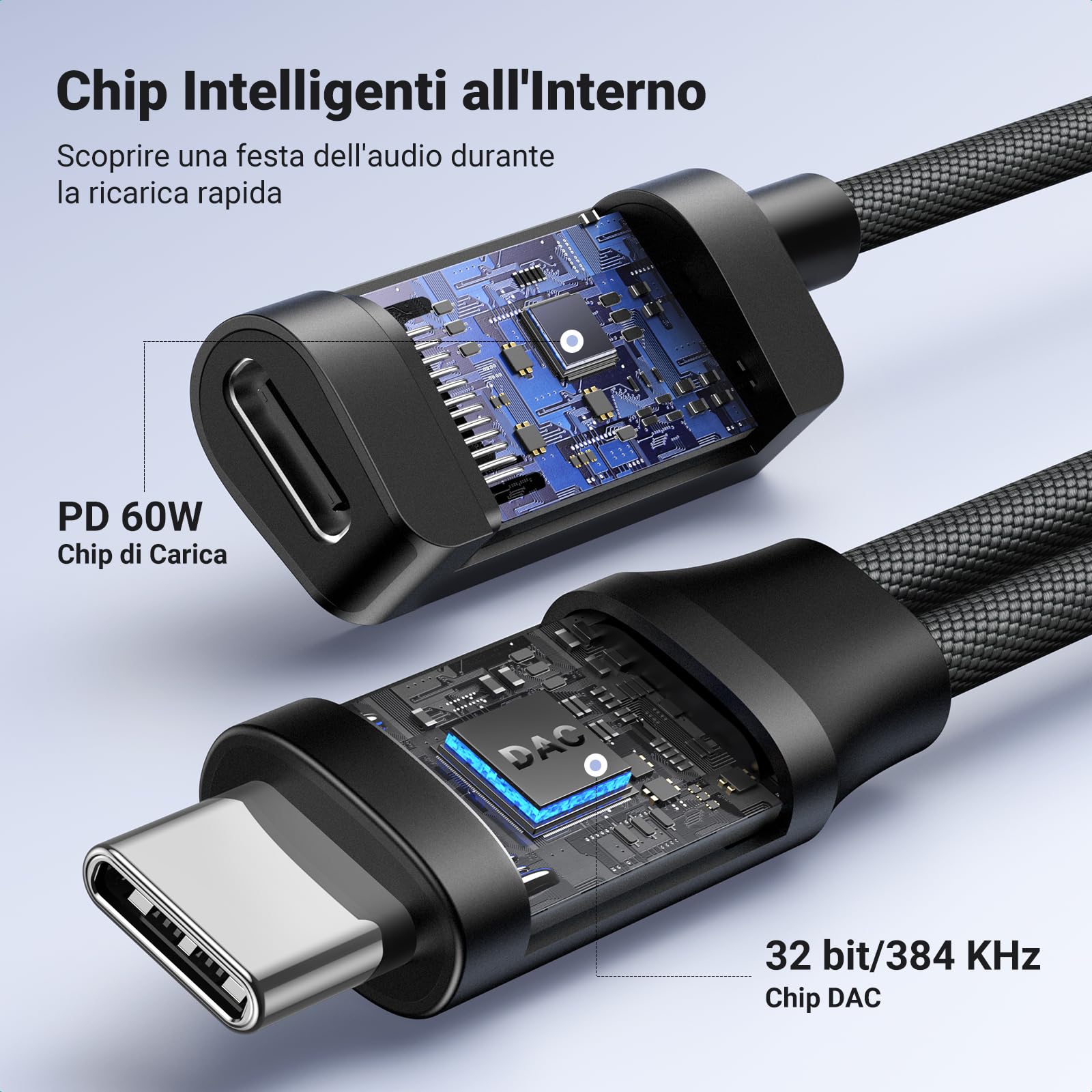 ugreen-adattatore-usb-c-a-jack-3-5mm-2-in-1-pd-60w-hi-res image 5