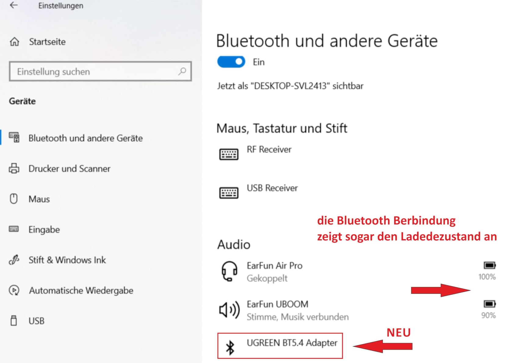 Ora il PC ha il bluetooth
