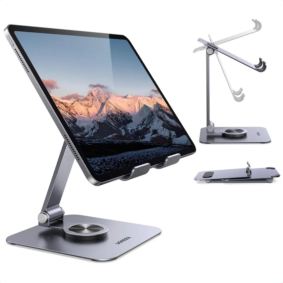 ugreen-supporto-tablet-da-tavolo-in-alluminio-rotante-360 image 1