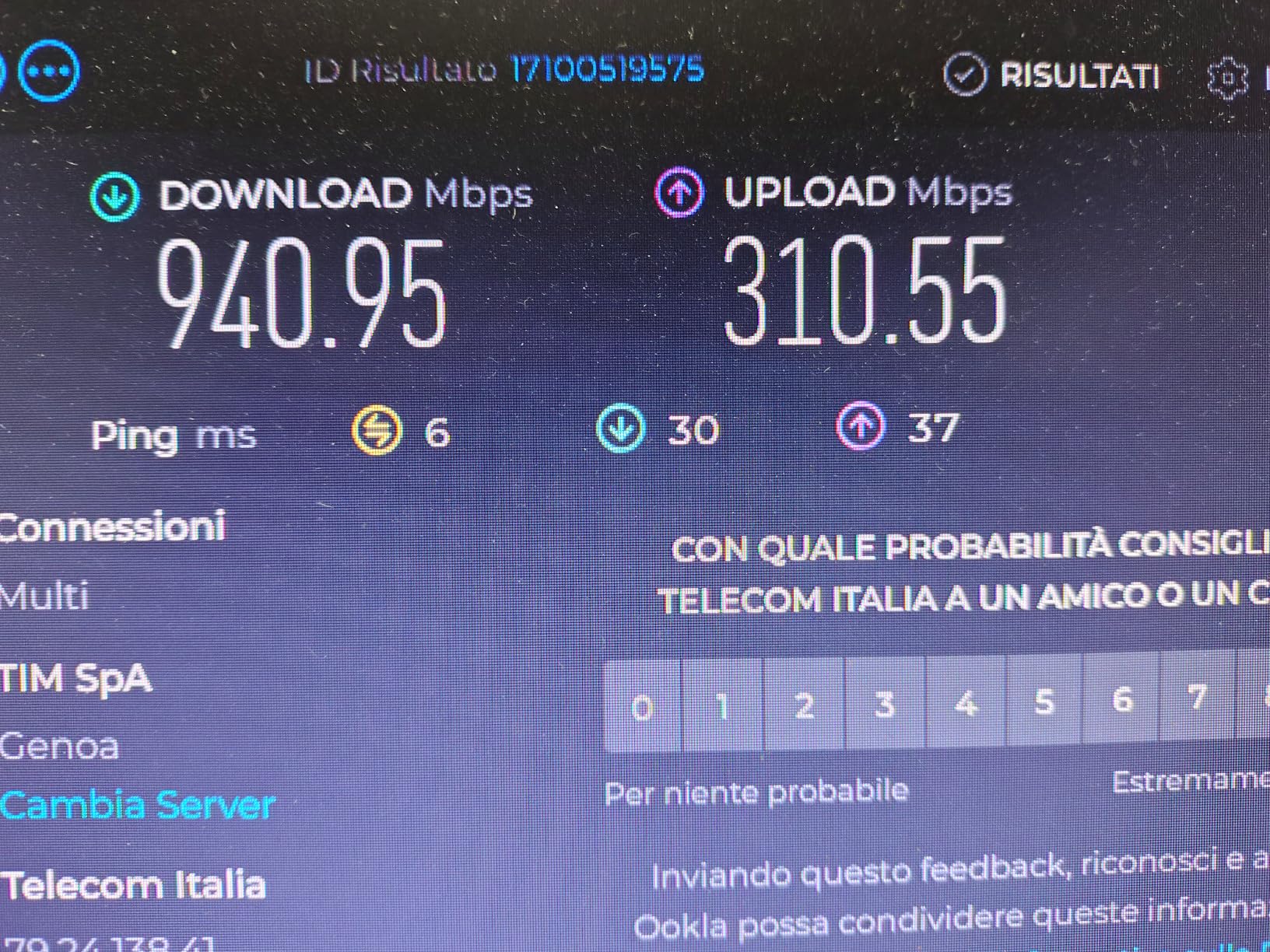 Sul mio PC ha preso poco segnale