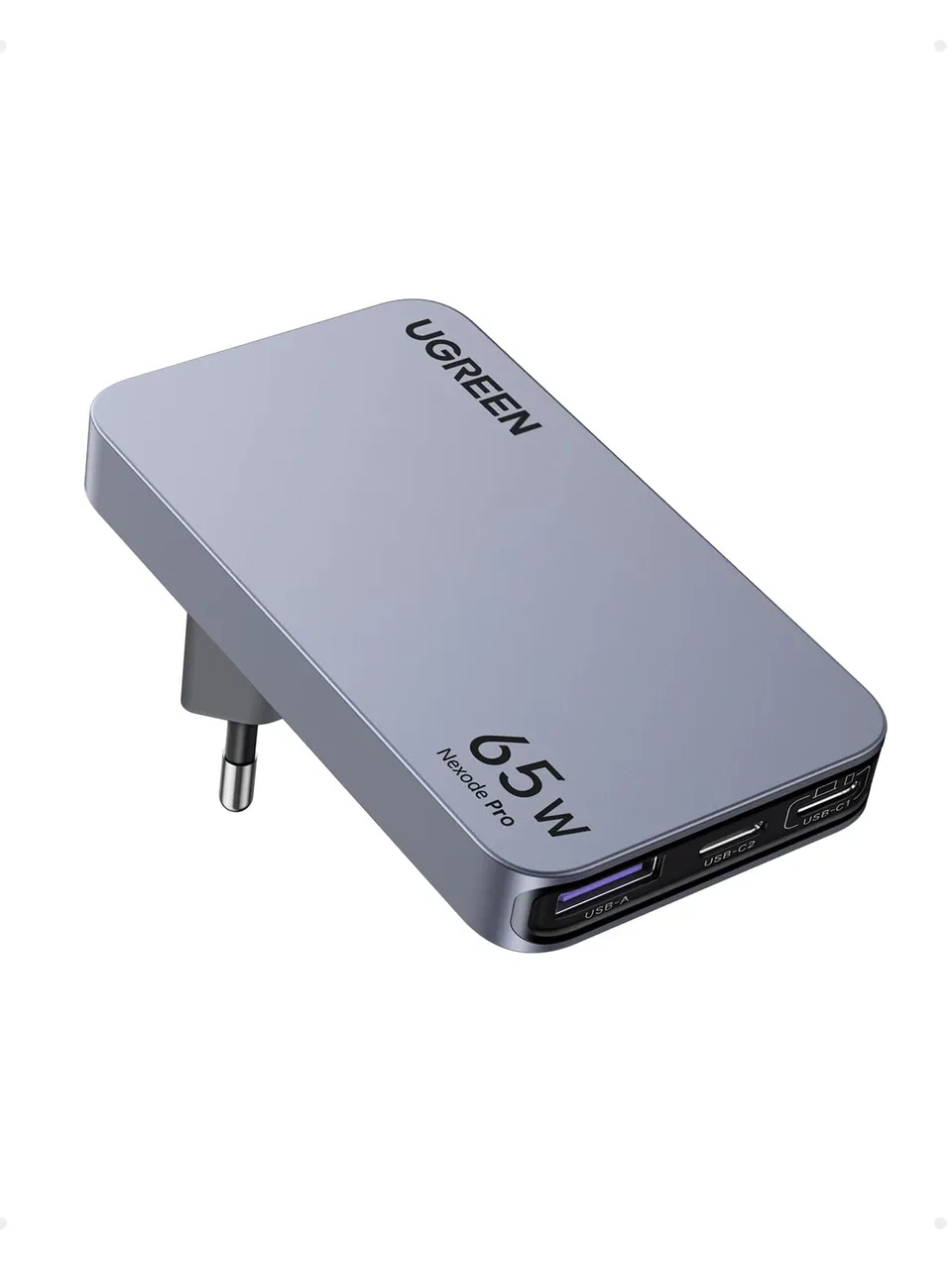 ugreen-nexode-air-65w-caricatore-usb-c-ultra-sottile-da-viaggio-3-porte-pd-3-0-p image 1