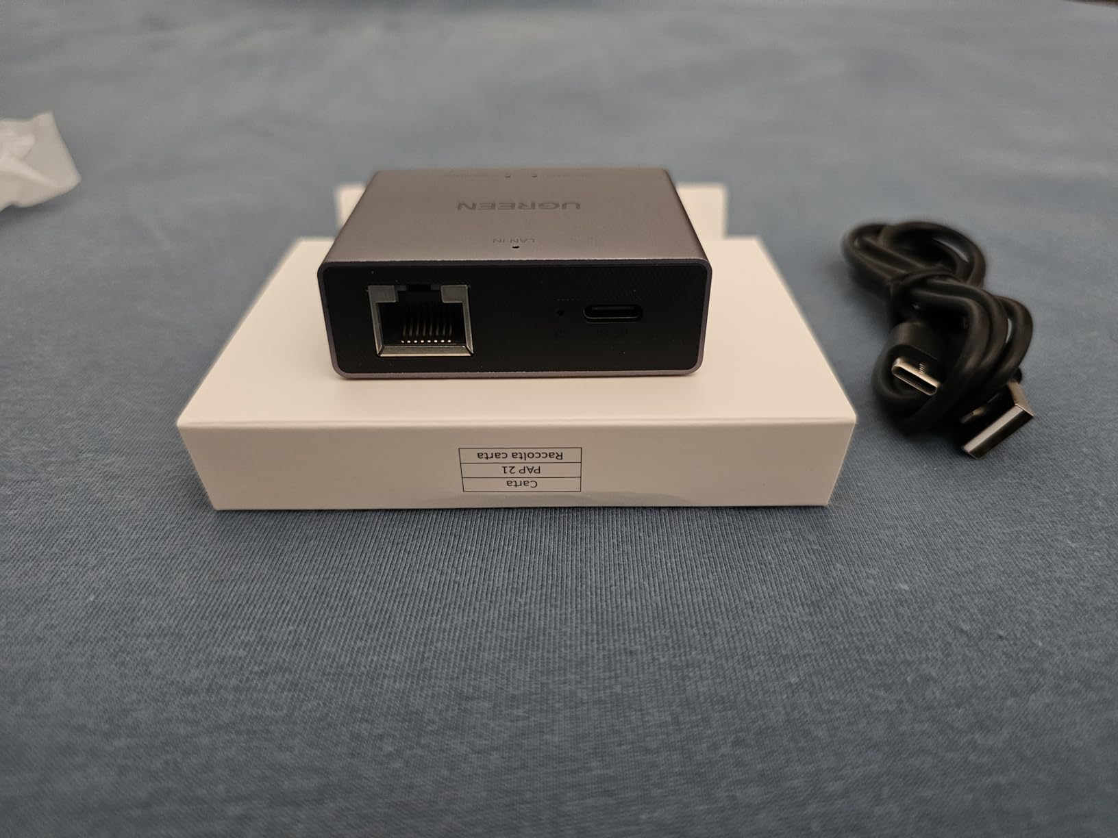 Buono ma cavo USB corto