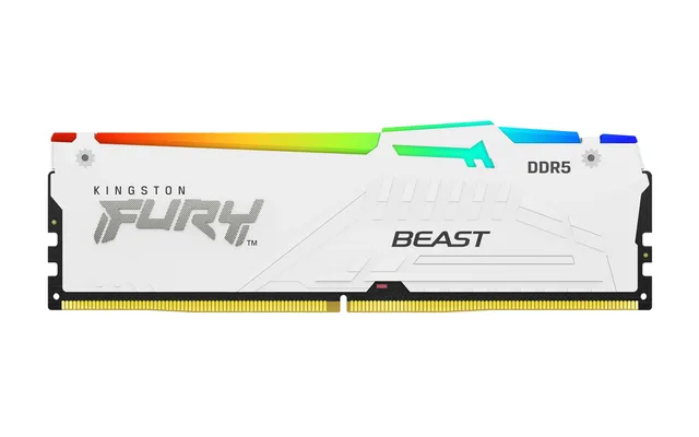 kingston-fury-beast-bianco-rgb-32gb-2x16gb-ddr5-6400mt-s-cl32-kit image 1