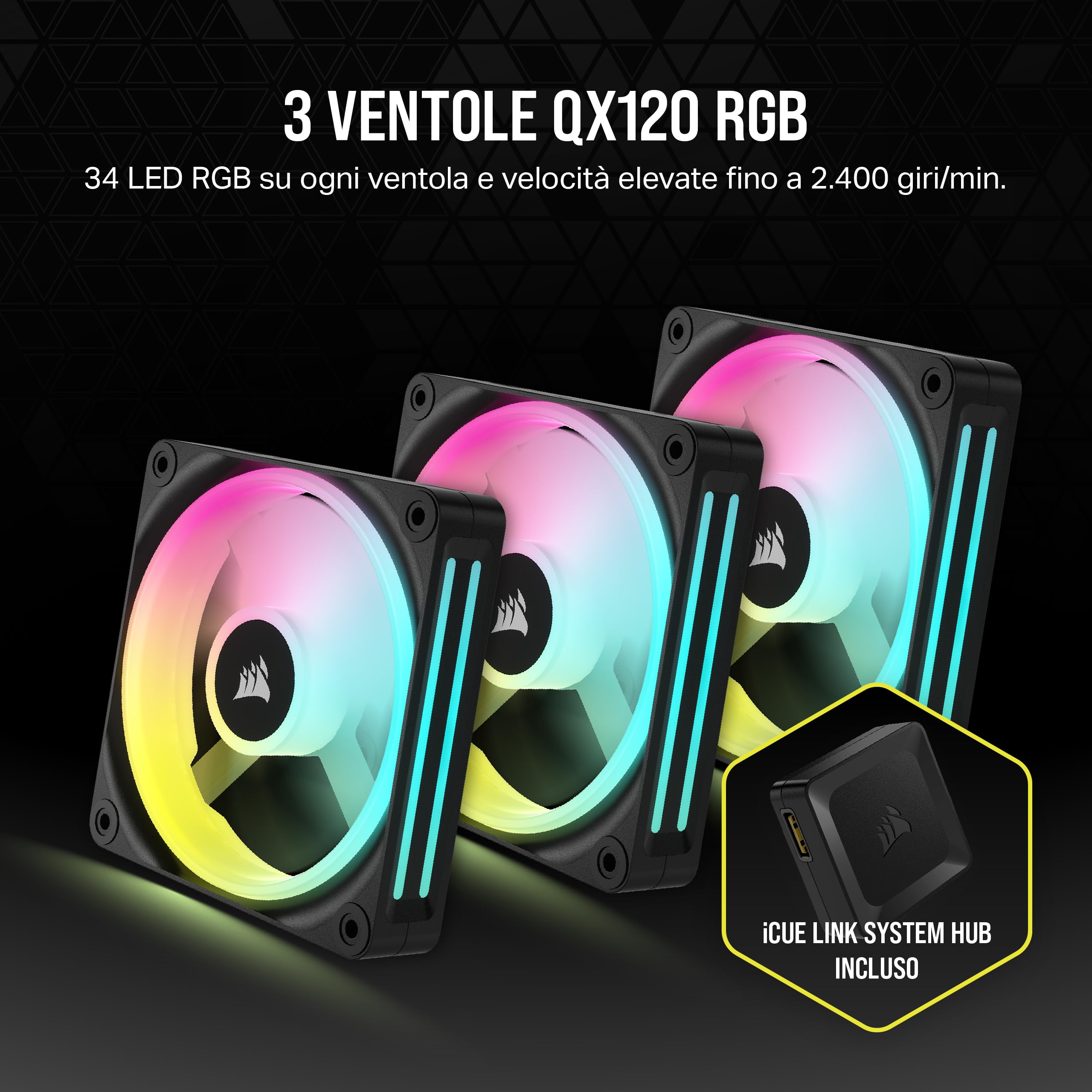 corsair-hydro-x-series-icue-link-xh405i-kit-custom-loop-360-mm-grigio-acciaio image 5