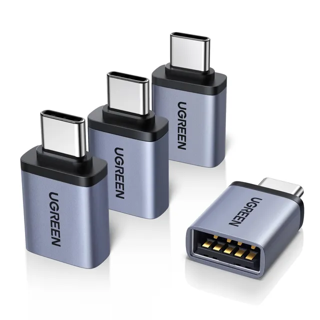 ugreen-adattatore-usb-c-a-usb-a-3-2-10gbps-otg-confezione-da-4-pezzi image 1