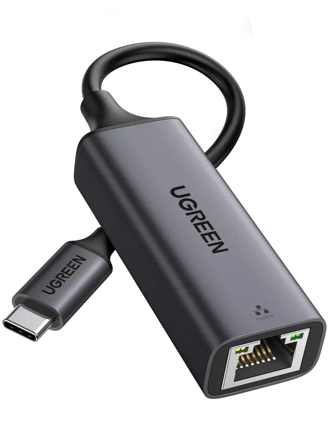 ugreen-adattatore-ethernet-usb-c-a-rj45-1000mbps-in-alluminio image 1