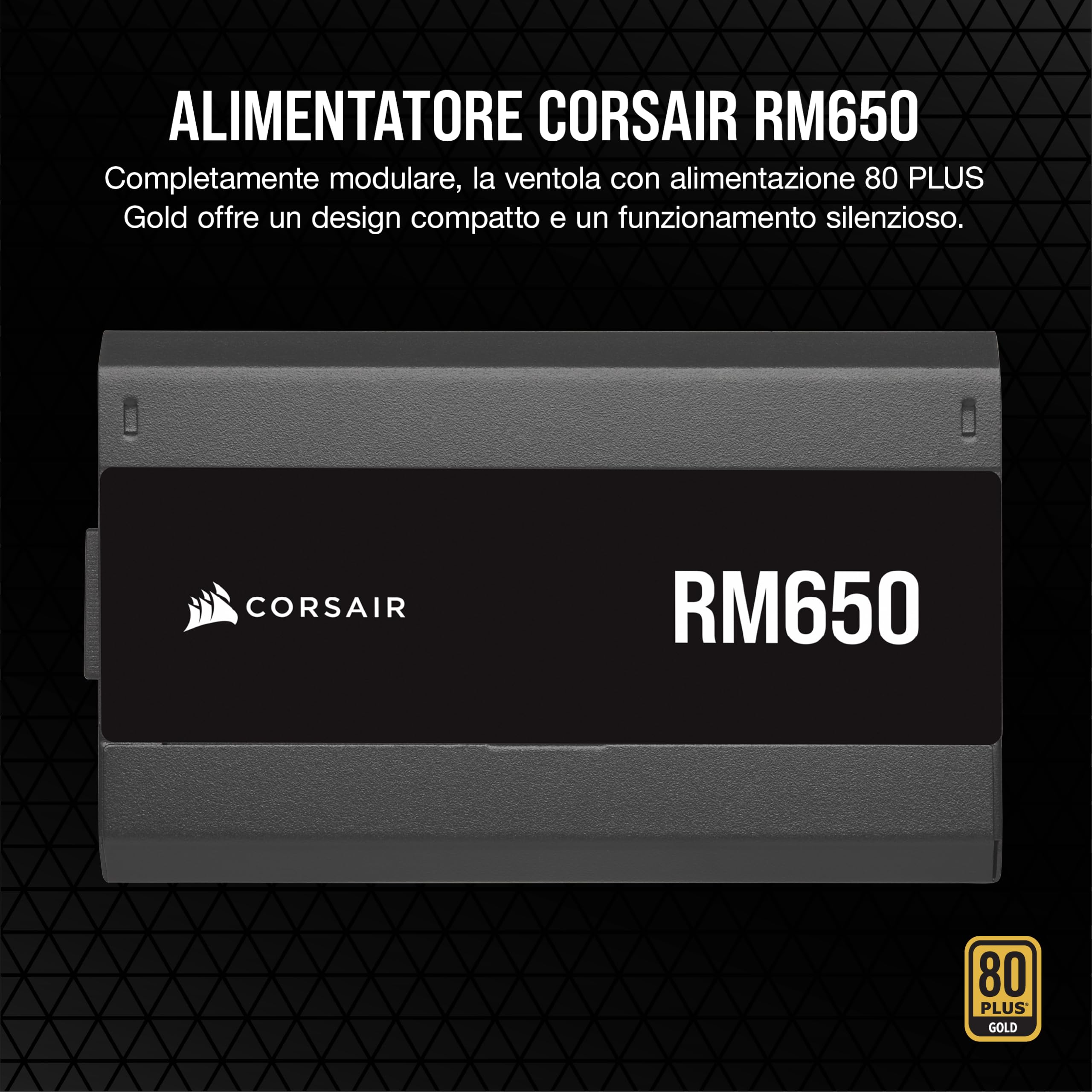 corsair-rm650-atx-650w-modulare-80-plus-gold-nero image 2