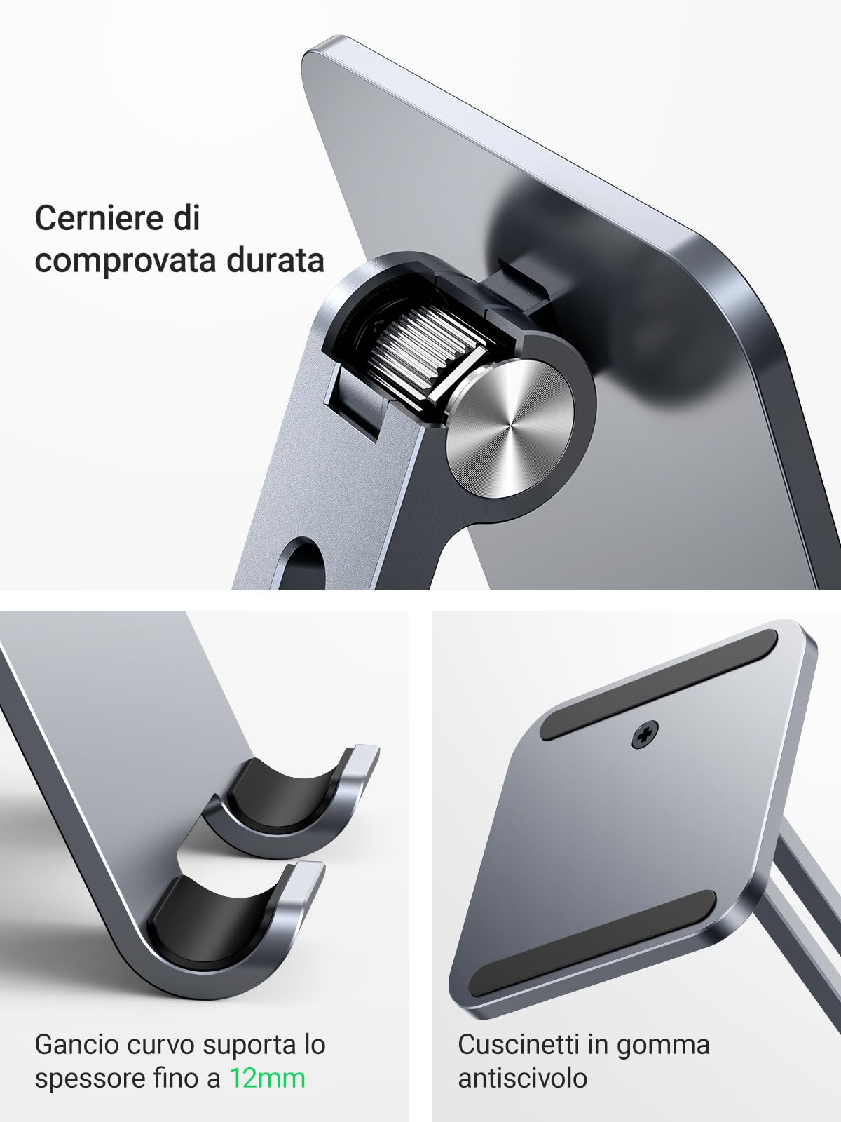 ugreen-supporto-tablet-e-smartphone-da-tavolo-pieghevole-in-alluminio-grigio-4-1 image 5