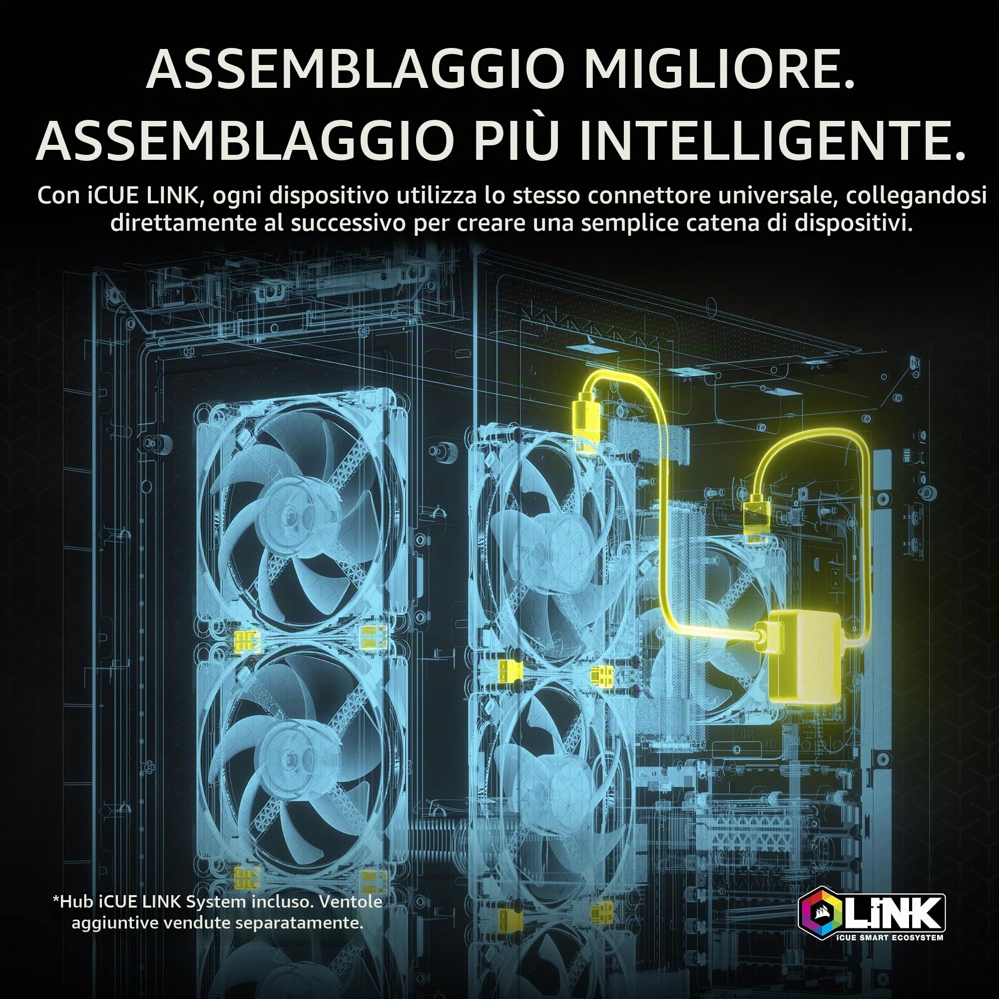 corsair-icue-link-titan-240-rx-lcd-dissipatore-liquido-240-mm-bianco image 6