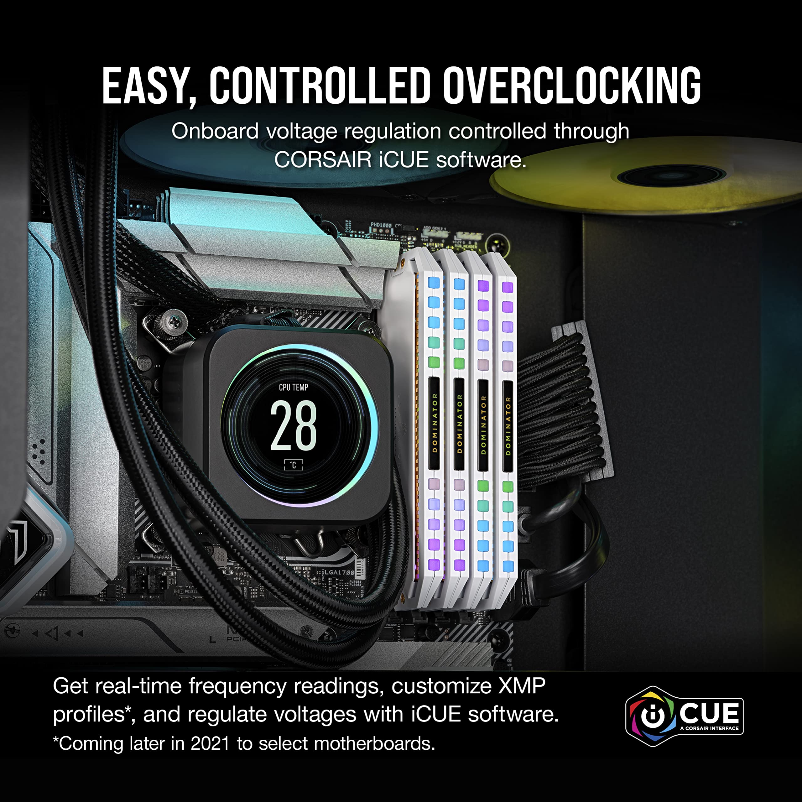 corsair-dominator-platinum-rgb-ddr5-32gb-2x16gb-6200mhz-c36-bianco image 6