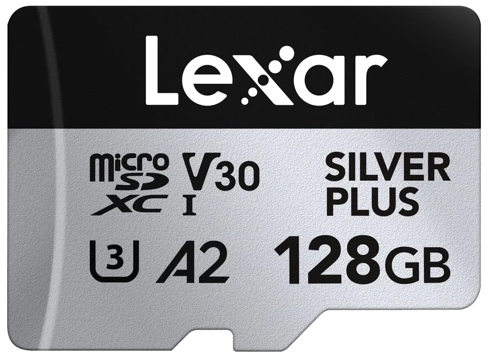 lexar-professional-silver-plus-microsd-128gb-fino-a-205-mb-s image 1