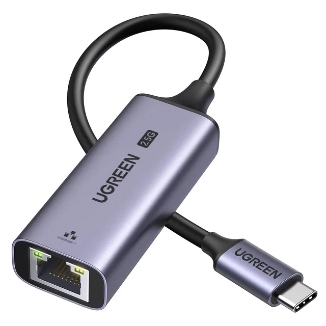 ugreen-adattatore-ethernet-usb-c-2-5g-rj45-in-alluminio image 1