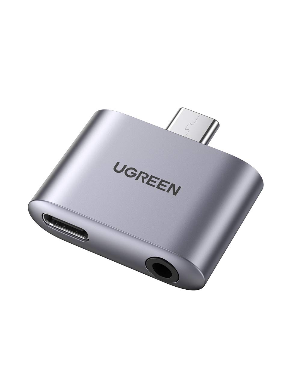 ugreen-adattatore-usb-c-a-jack-3-5mm-pd-2-in-1-con-chip-dac image 1