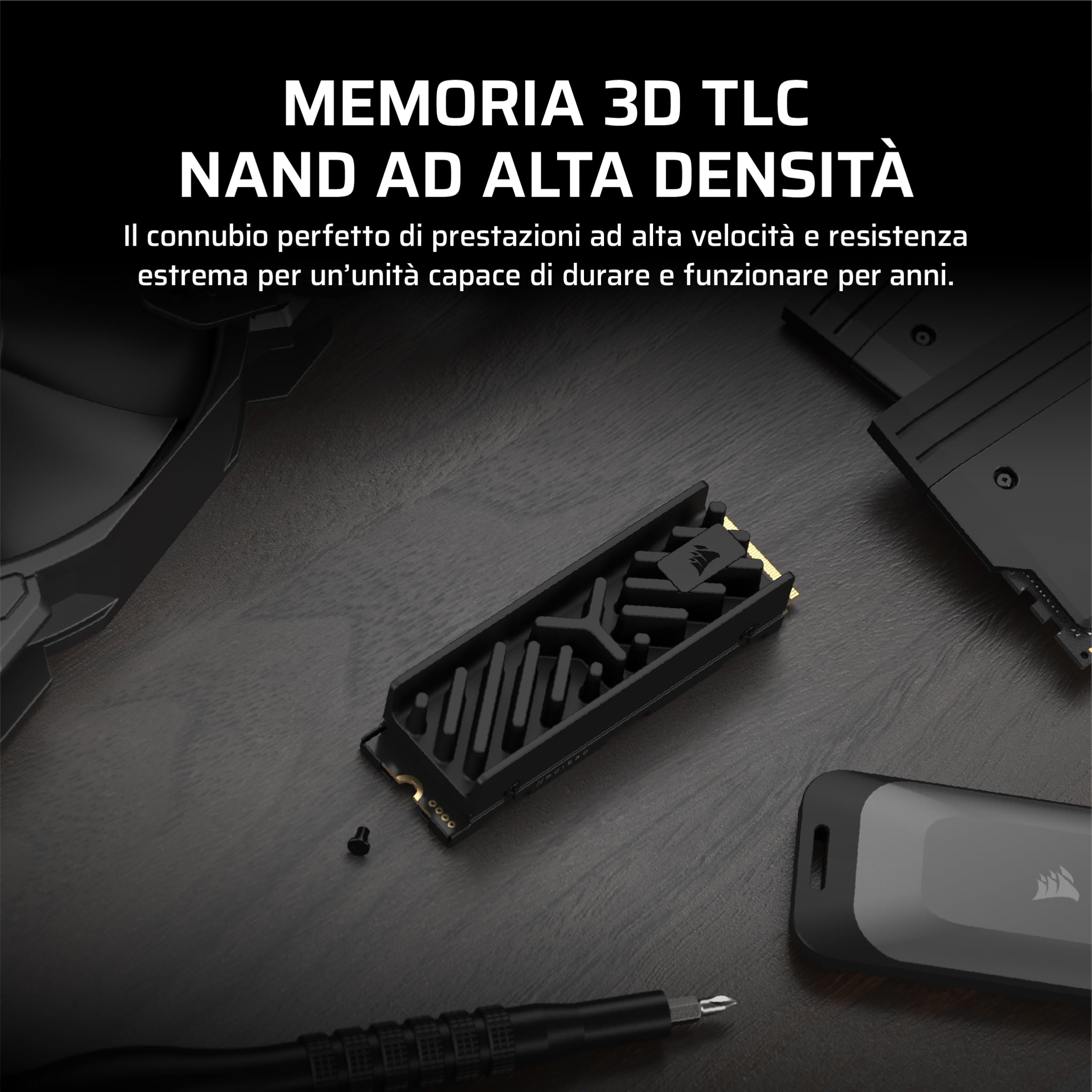 corsair-mp700-elite-4tb-ssd-pcie-5-0-nvme-m-2-con-dissipatore-9400-mb-s-nero image 5