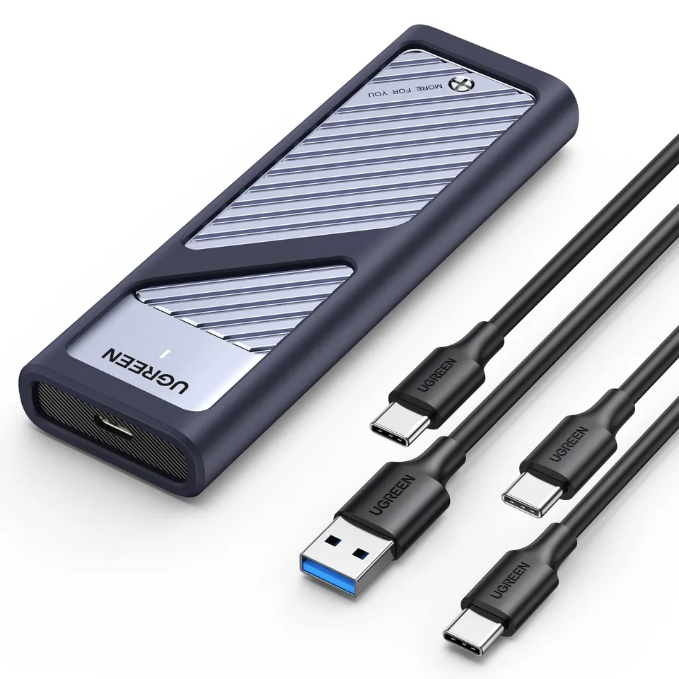 ugreen-case-esterno-ssd-m-2-nvme-pcie-usb-c-3-2-gen2-10gbps-fino-a-4tb image 1