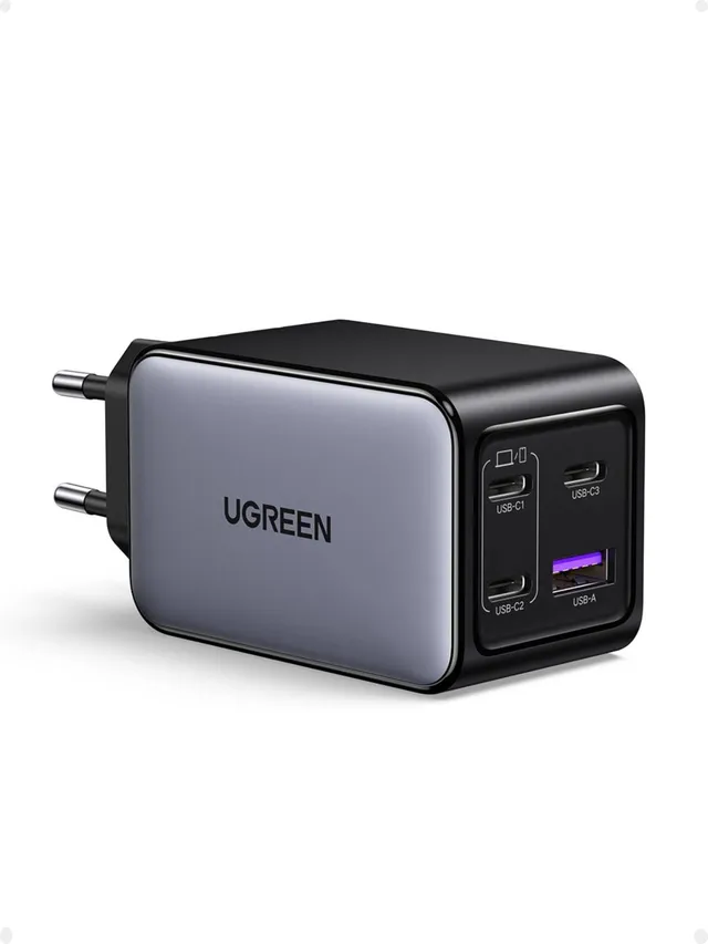 ugreen-nexode-caricatore-gan-65w-a-4-porte-3-usb-c-usb-a-ganinfinity image 1