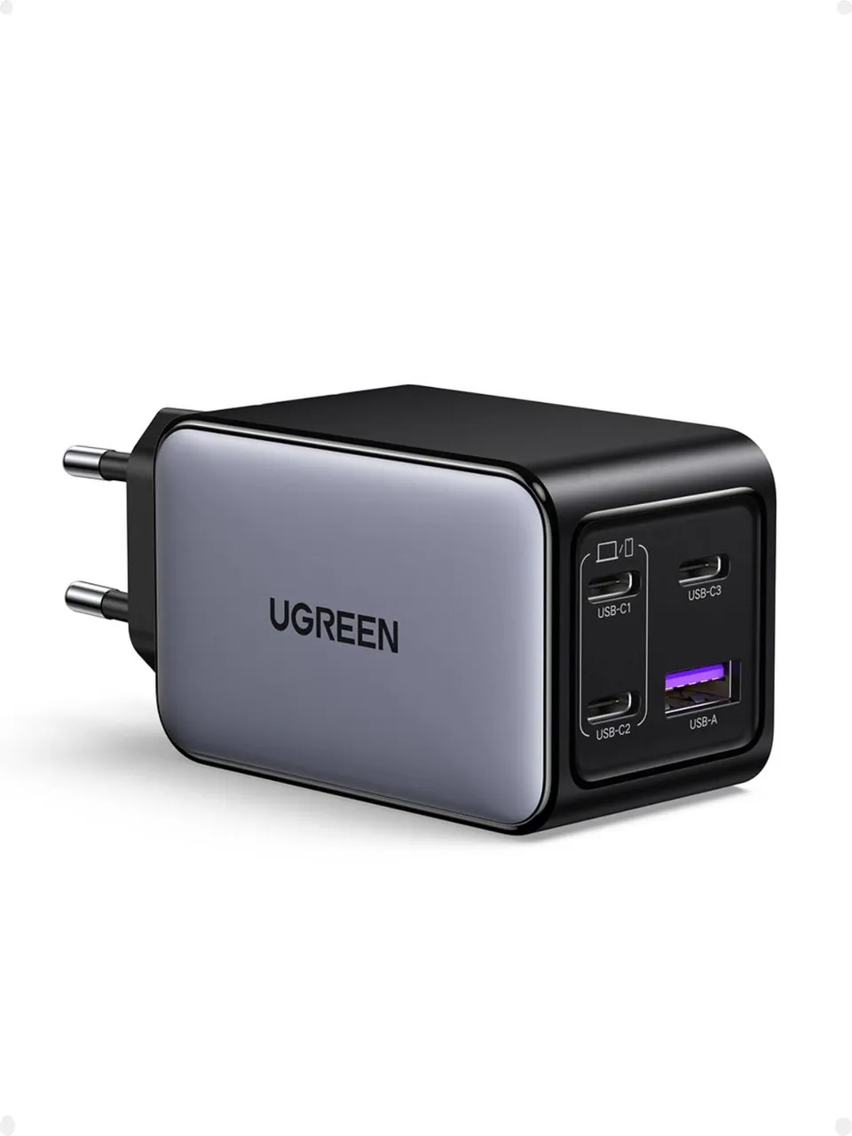 ugreen-nexode-caricatore-gan-65w-a-4-porte-3-usb-c-usb-a-ganinfinity image 1