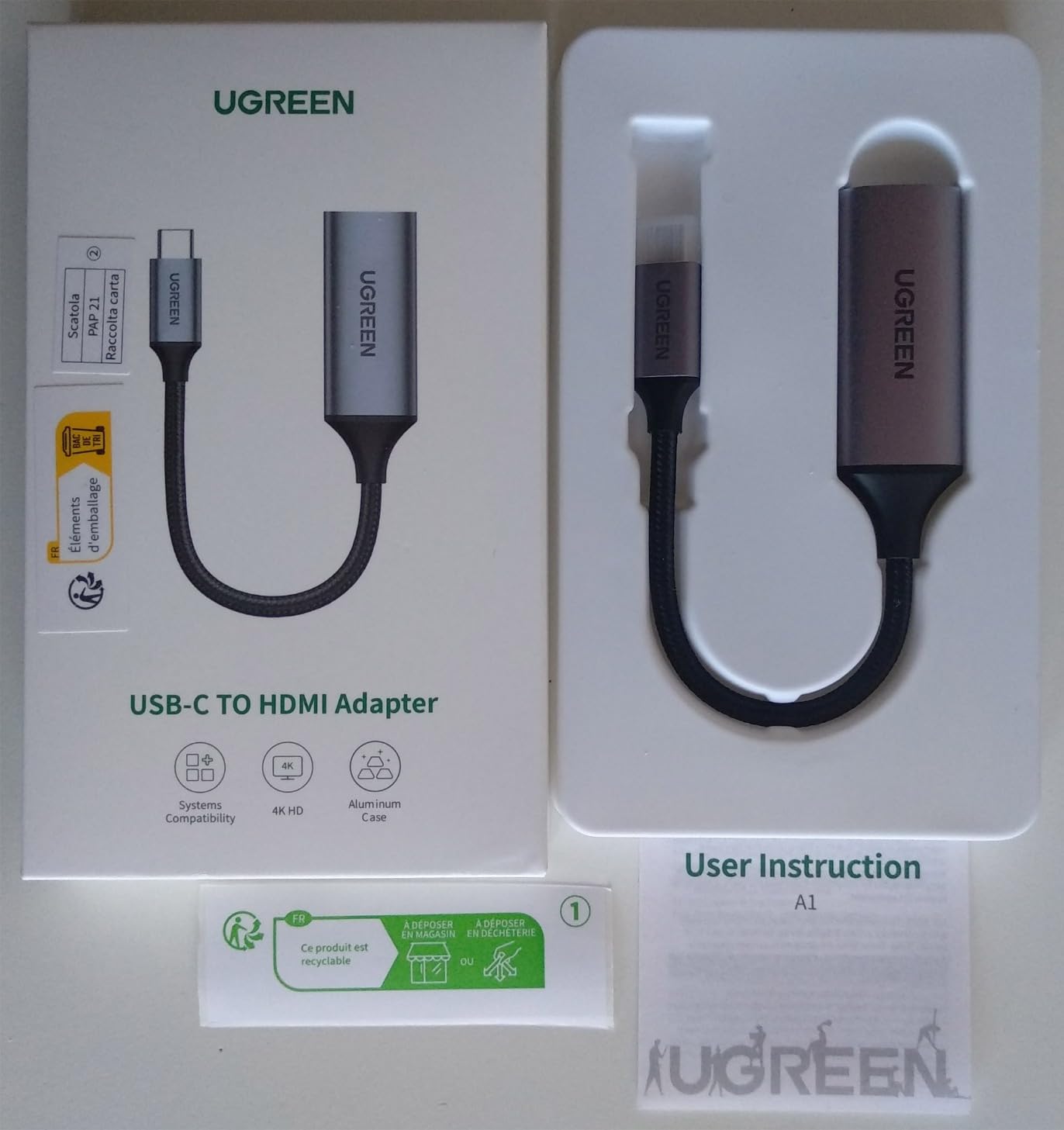Porta il telefono sulla TV in un secondo e senza configurazioni strane, provato con tablet e portatile funziona sempre al primo colpo