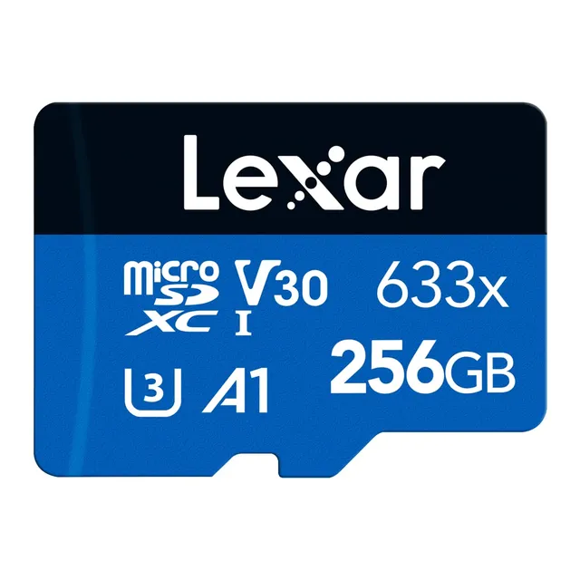 lexar-blue-series-scheda-microsdxc-256gb-uhs-i-100-mb-s-con-adattatore-sd image 1
