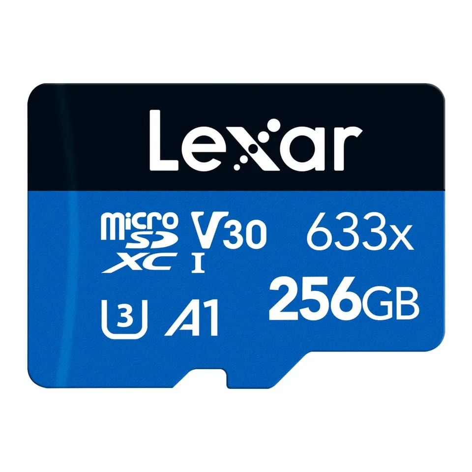 lexar-blue-series-scheda-microsdxc-256gb-uhs-i-100-mb-s-con-adattatore-sd image 1
