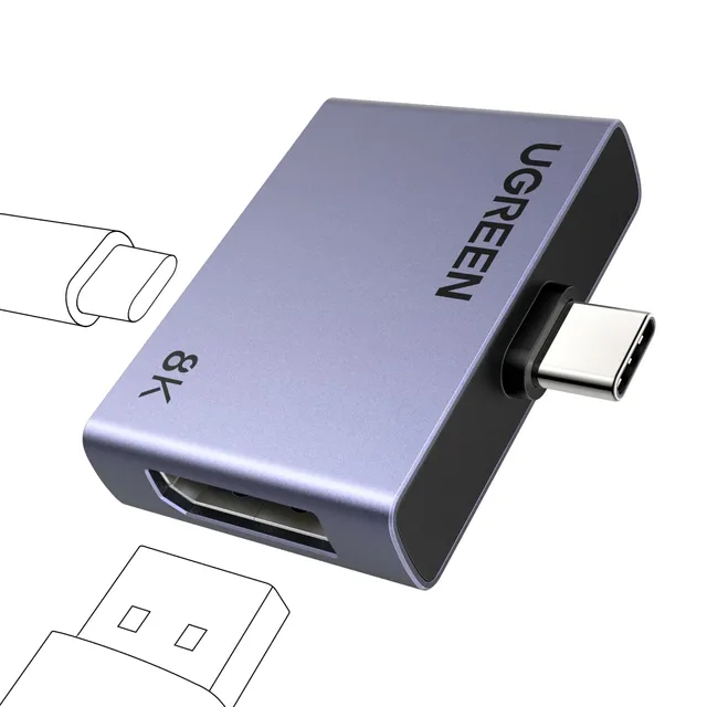 ugreen-cavo-usb-c-a-displayport-1-4-8k-60hz-con-pd-100w image 1