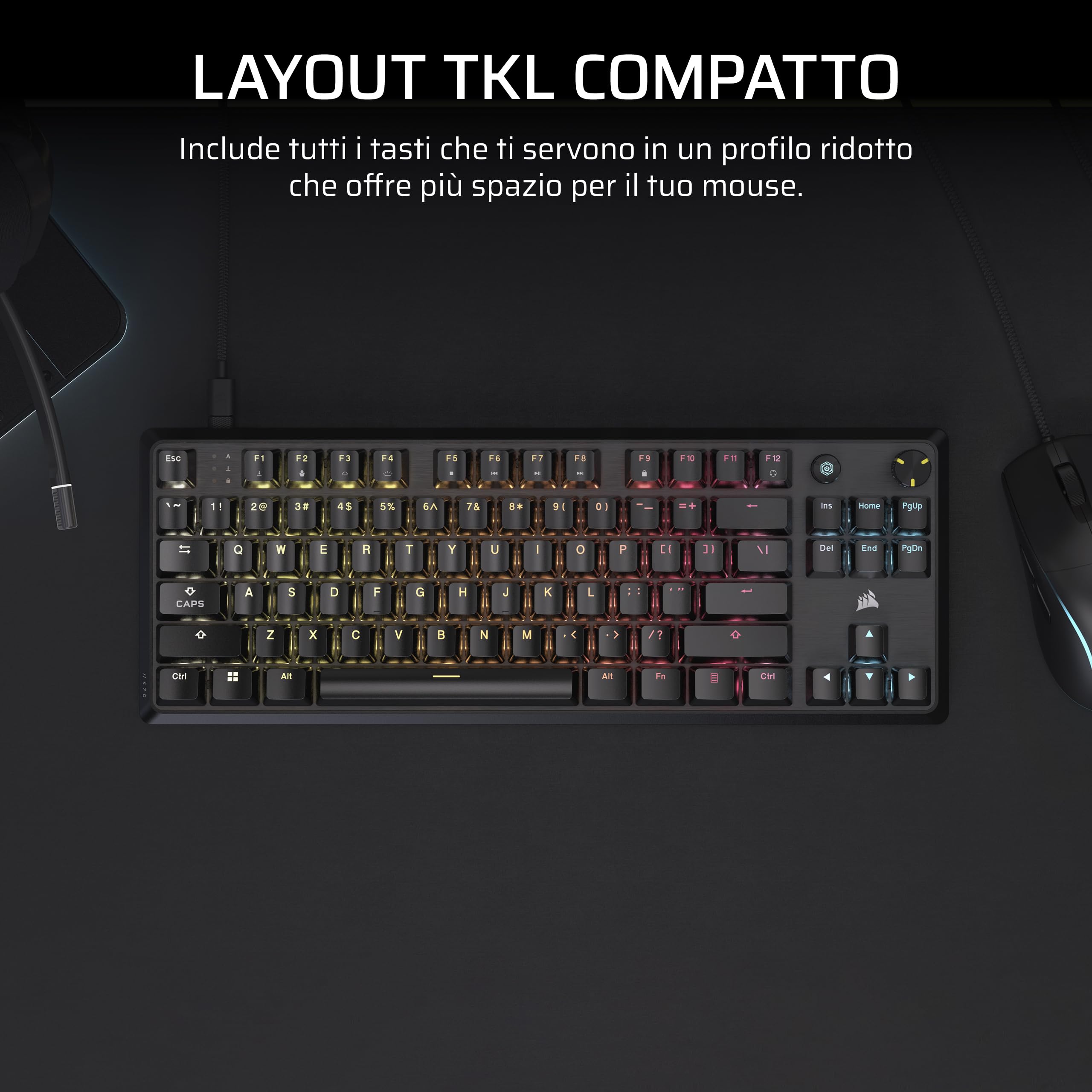 corsair-k70-core-tkl-rgb-tastiera-gaming-meccanica-tenkeyless-nero-it image 3
