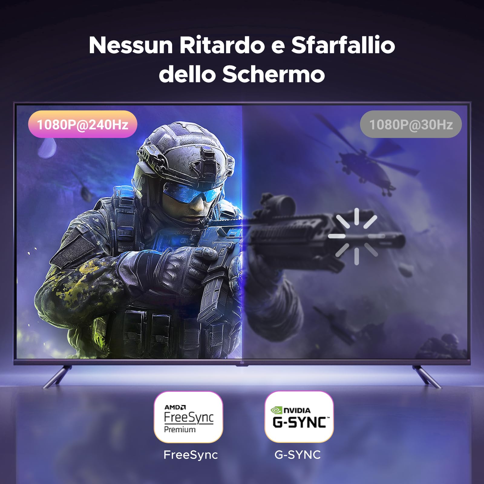 ugreen-cavo-hdmi-a-displayport-4k-60hz-2m-con-alimentazione-usb-a-alluminio image 5