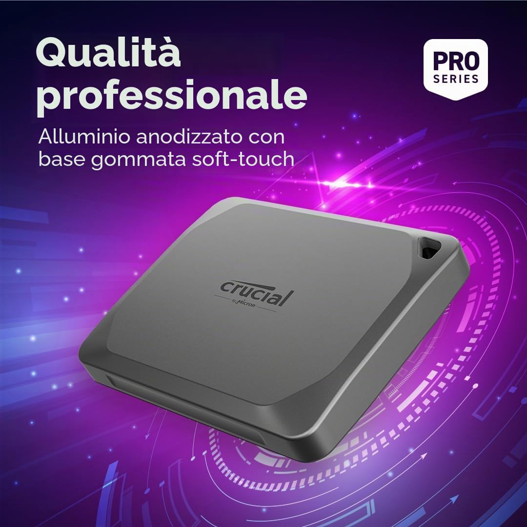 crucial-x9-pro-ssd-esterno-portatile-1-tb-usb-c-3-2-gen-2-grigio image 6
