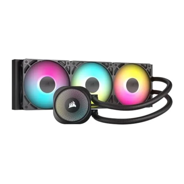 corsair-nautilus-360-rs-argb-raffreddatore-cpu-a-liquido-360mm-3x-rs120-argb-ner image 1