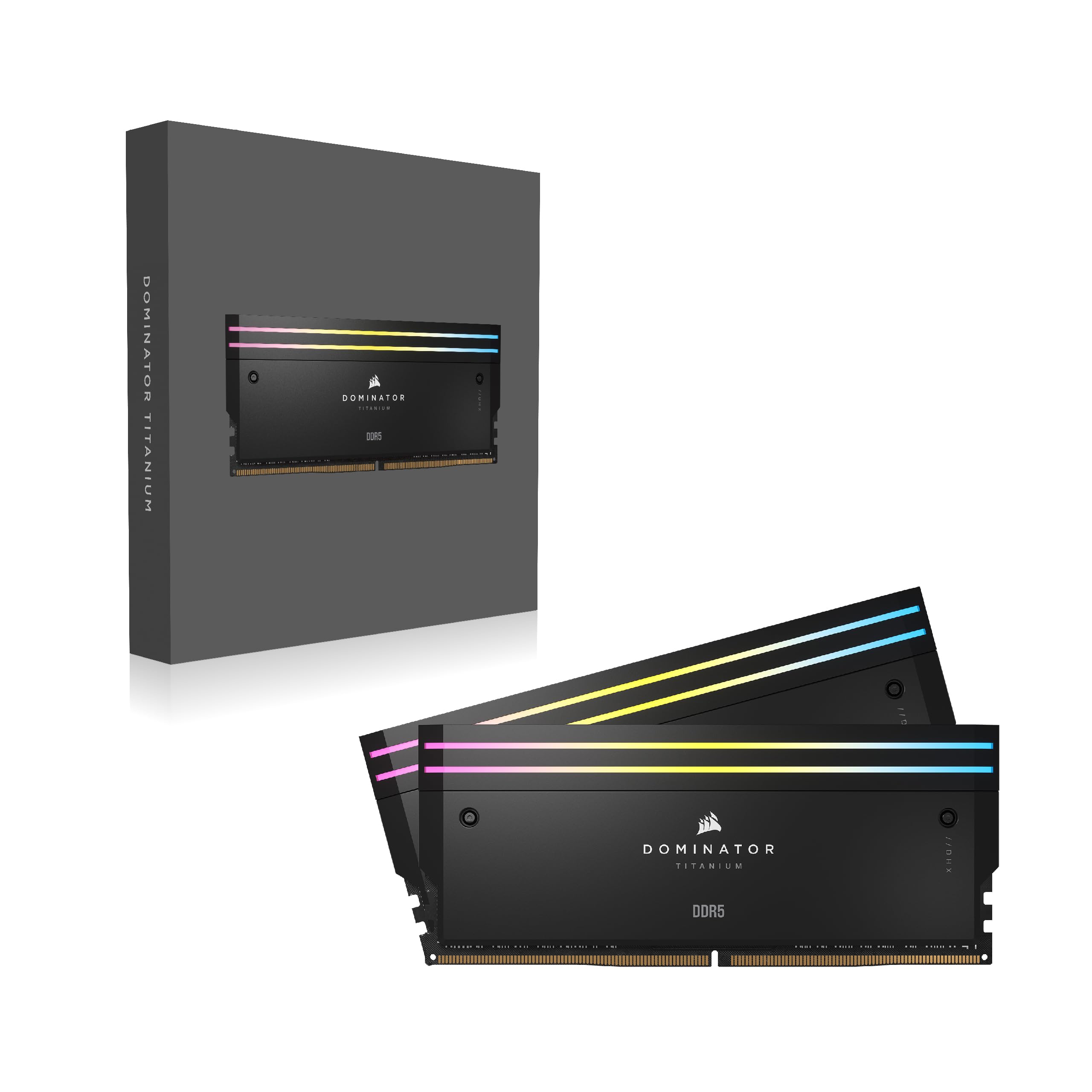 corsair-dominator-titanium-rgb-ddr5-96gb-2x48gb-7000mhz-cl40-intel-xmp-nero image 6