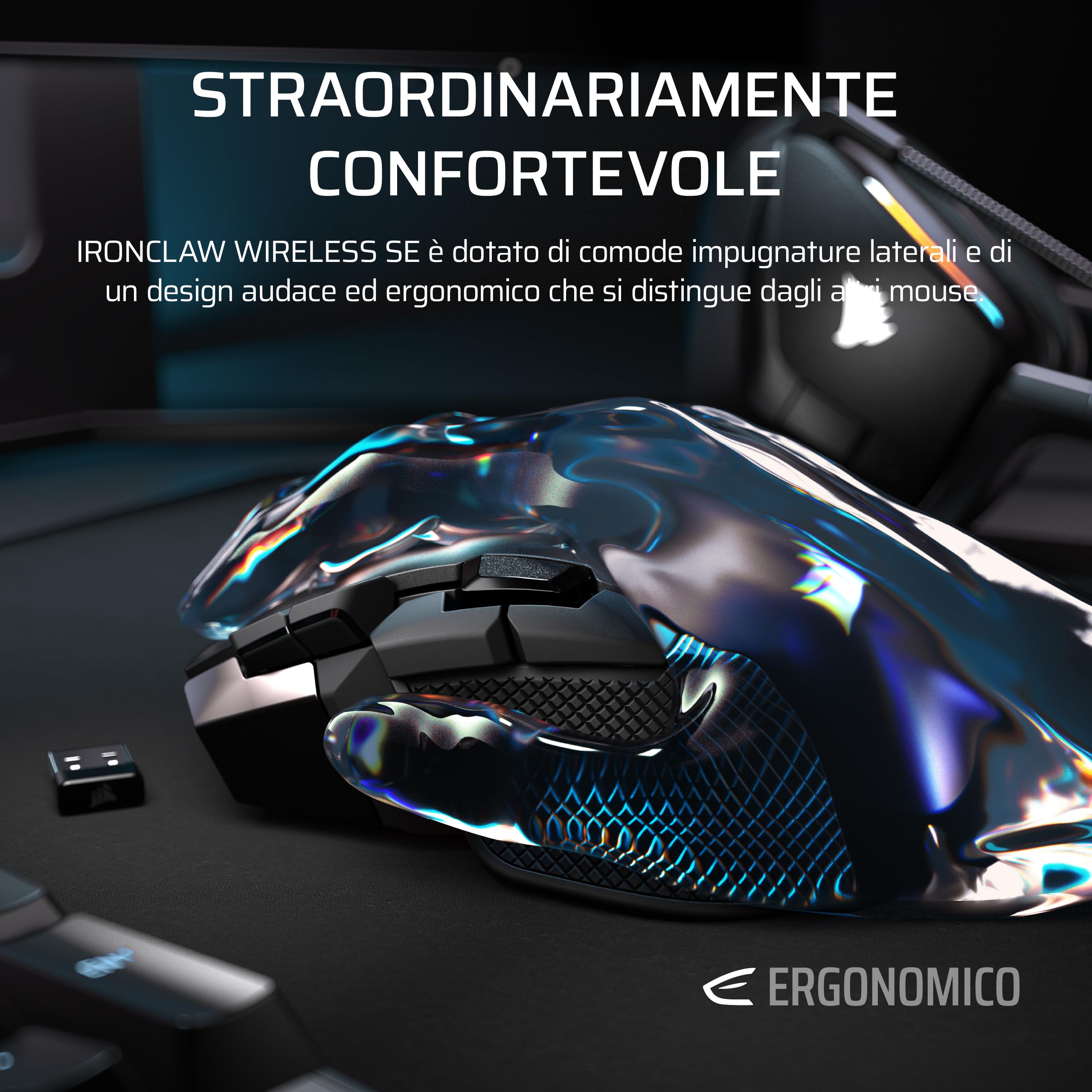 corsair-ironclaw-wireless-se-2026-mouse-da-gioco-wireless-nero image 3