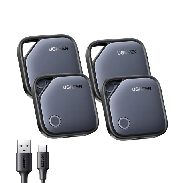 ugreen-finetrack-smart-finder-con-apple-find-my-usb-c-4-pezzi image 1