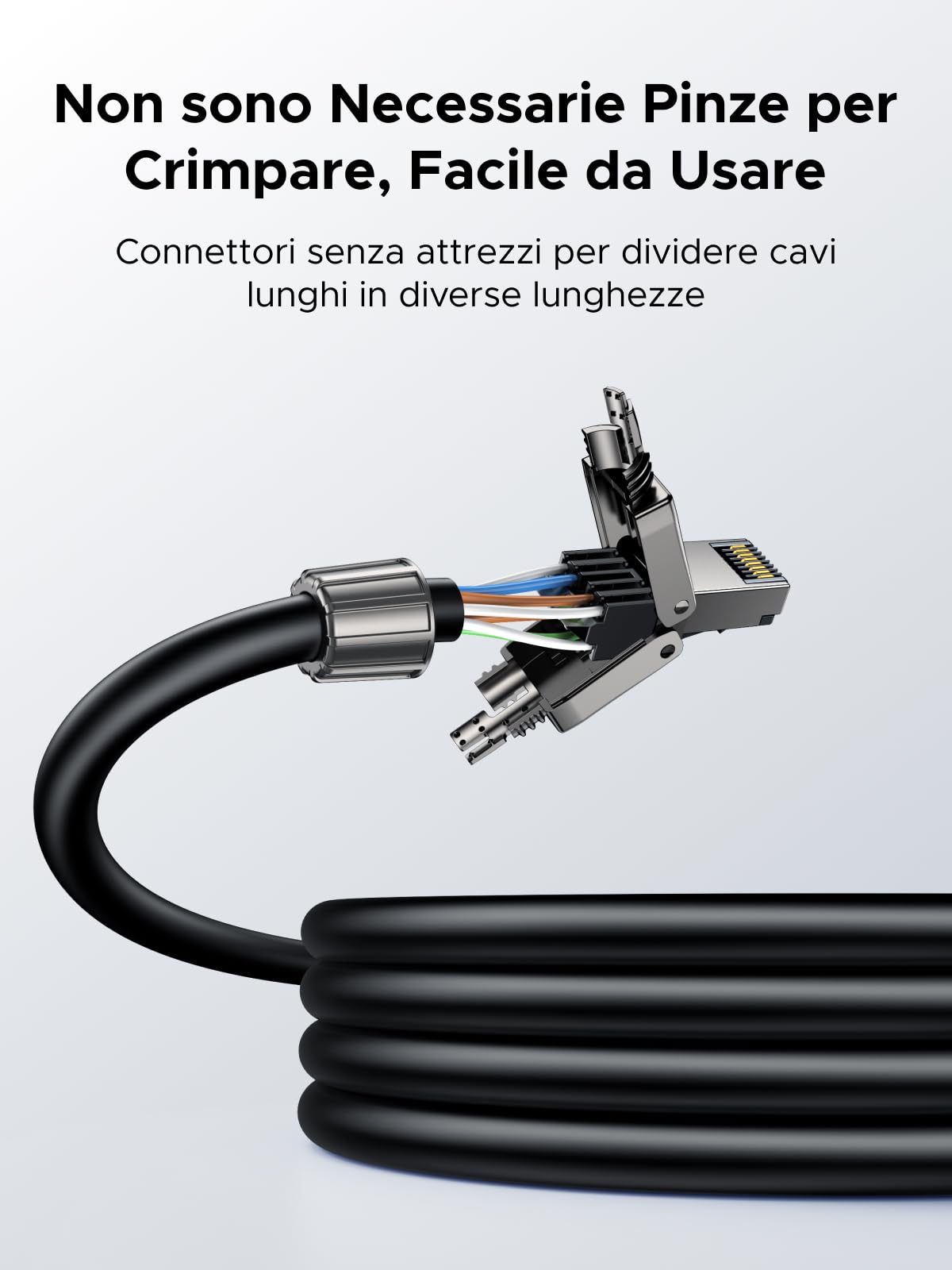 ugreen-connettore-ethernet-cat-7-schermato-spina-rj45-10gbps-poe-confezione-da-4 image 8