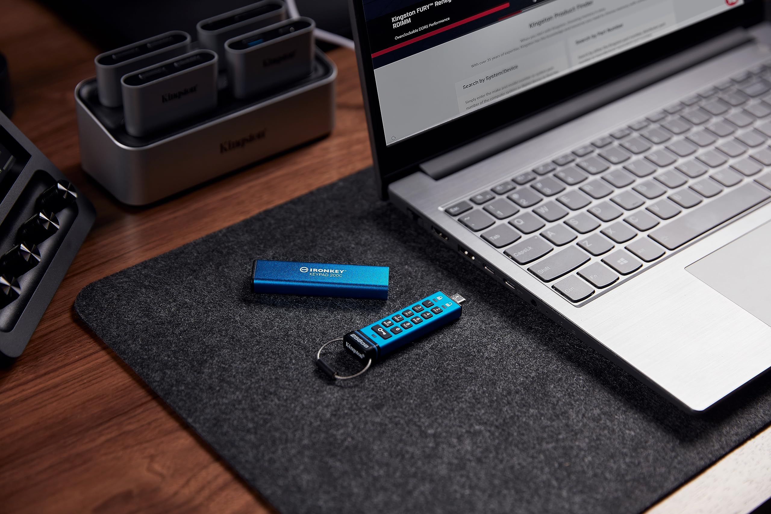 kingston-ironkey-keypad-200c-64gb-usb-c-crittografata-fips-140-3 image 6