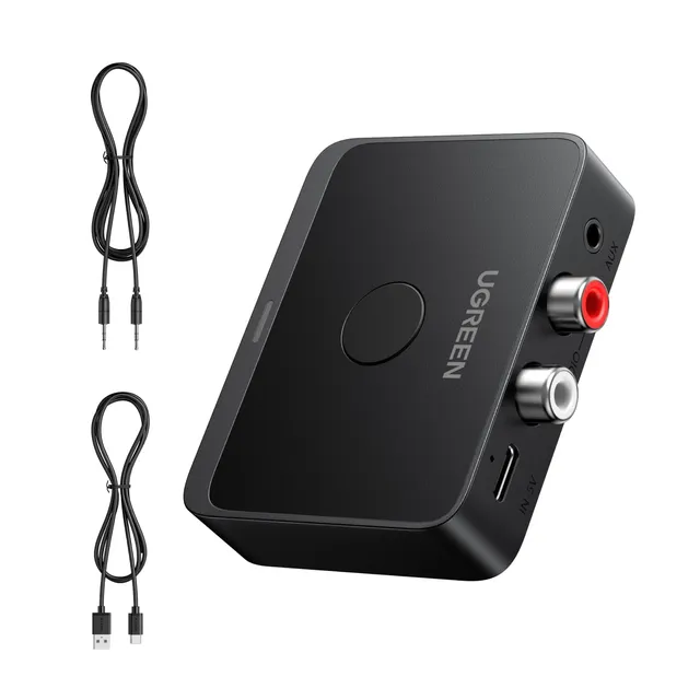 ugreen-ricevitore-bluetooth-6-0-ldac-hi-res-adattatore-audio-aux-rca-hifi image 1