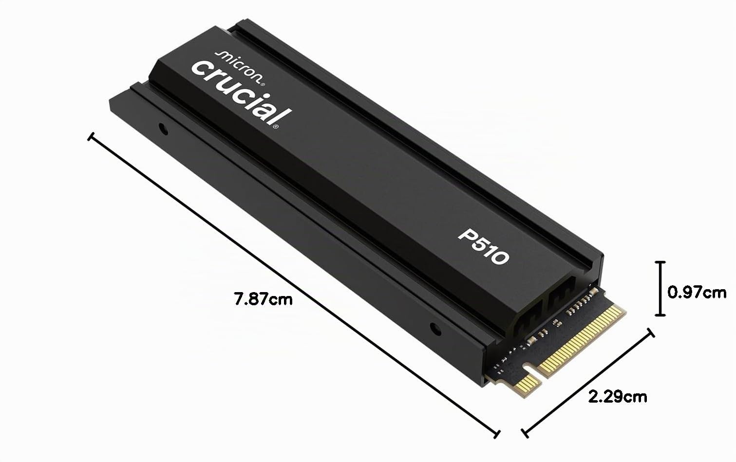 crucial-p510-2tb-ssd-pcie-5-0-gen5-nvme-m-2-con-dissipatore-10000mb-s image 8