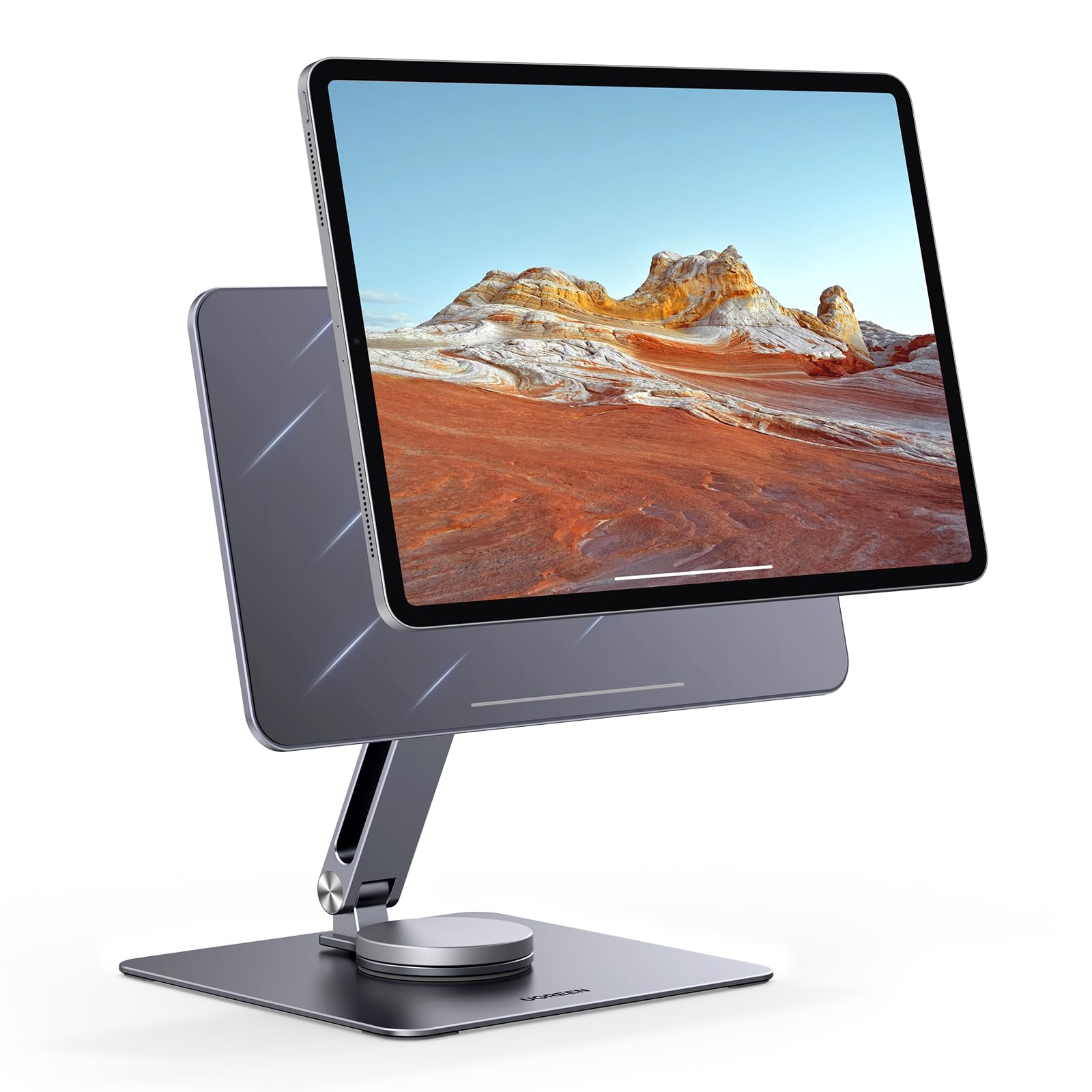 ugreen-supporto-magnetico-da-scrivania-in-alluminio-per-ipad-pro-12-9-girevole-3 image 1