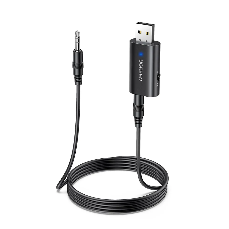 ugreen-trasmettitore-ricevitore-bluetooth-5-4-jack-3-5mm-2-in-1 image 1