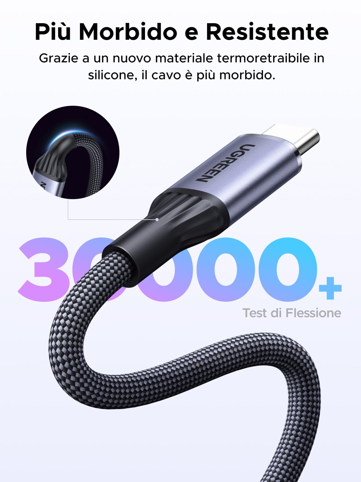 ugreen-cavo-usb-c-240w-pd-3-1-certificato-usb-if-1m-nylon image 7