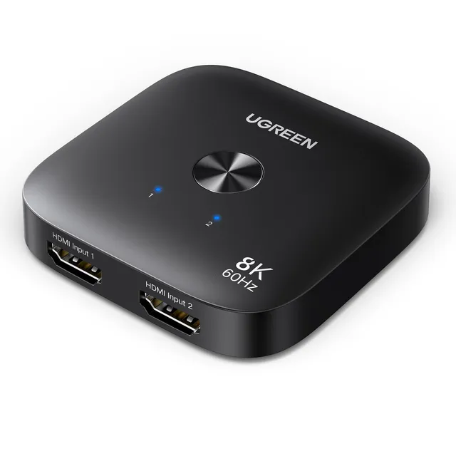 ugreen-switch-hdmi-2-1-8k-60hz-commutatore-2-ingressi-1-uscita image 1