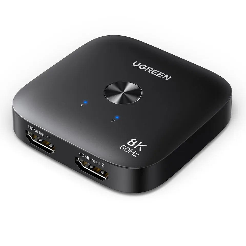 ugreen-switch-hdmi-2-1-8k-60hz-commutatore-2-ingressi-1-uscita image 1