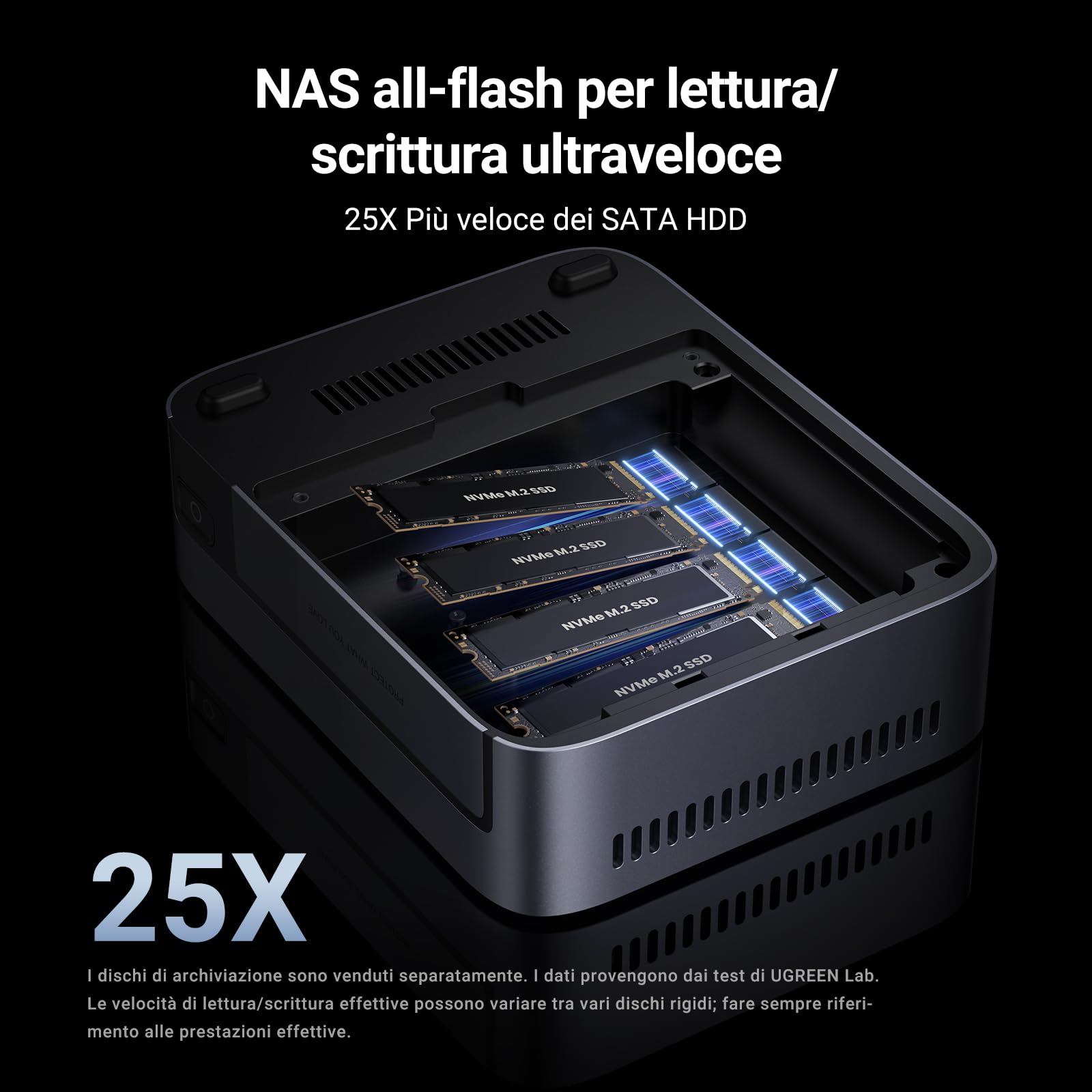 ugreen-nasync-dxp480t-plus-nas-all-flash-4-vani-intel-i5-1235u-10gbe image 2