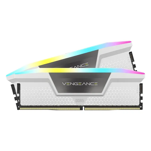 corsair-vengeance-rgb-ddr5-32gb-2x16gb-6000mhz-cl30-xmp-3-0-bianco image 1
