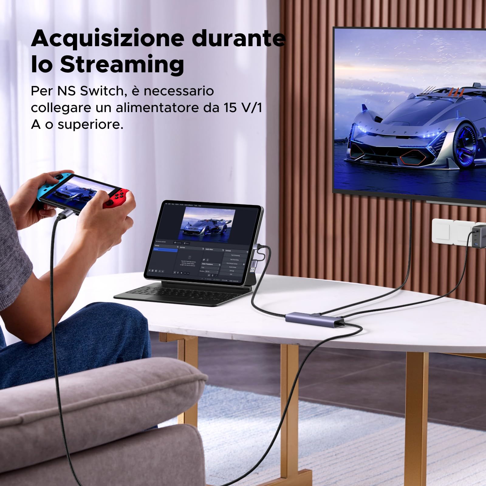 ugreen-scheda-acquisizione-video-usb-c-4k30hz-capture-card-hdmi-loop-through image 8
