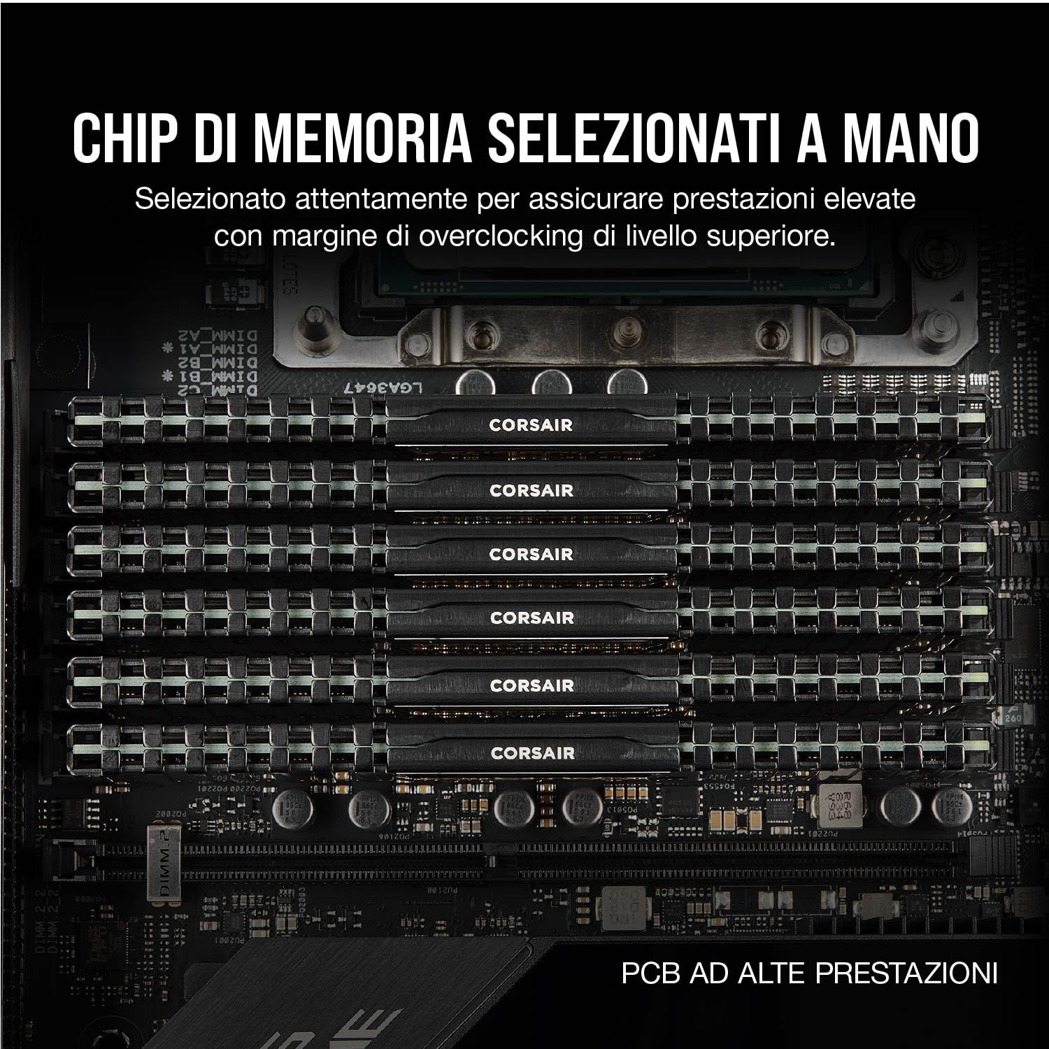 corsair-vengeance-lpx-ddr4-ram-32gb-2x16gb-3200mhz-cl16-nero image 3