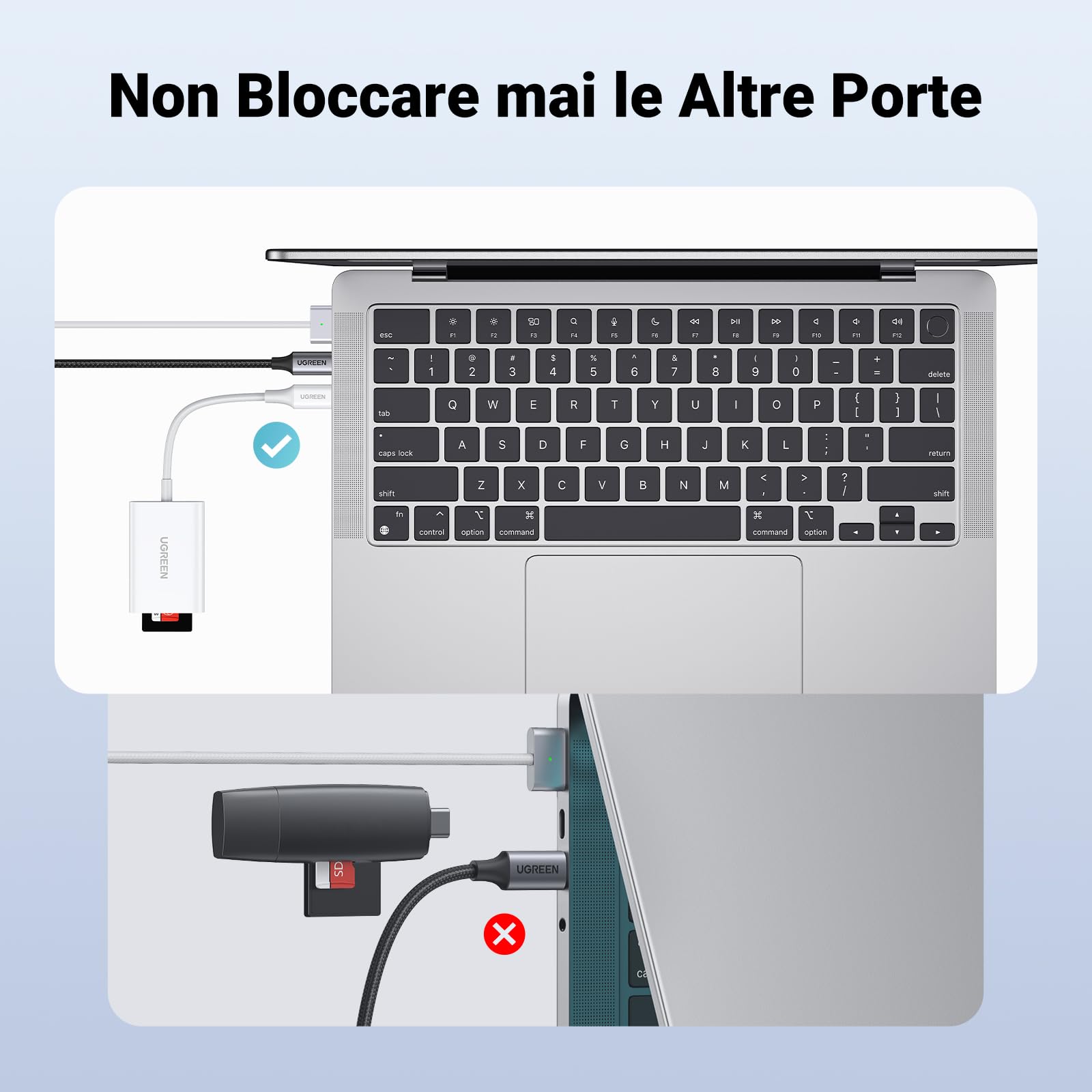 ugreen-lettore-schede-usb-c-sd-tf-170mb-s-doppio-slot-bianco image 7